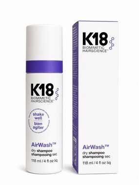 K18 AirWash Dry Shampoo 4 fl oz / 118 ml Biomimetic NEW In Box NIB